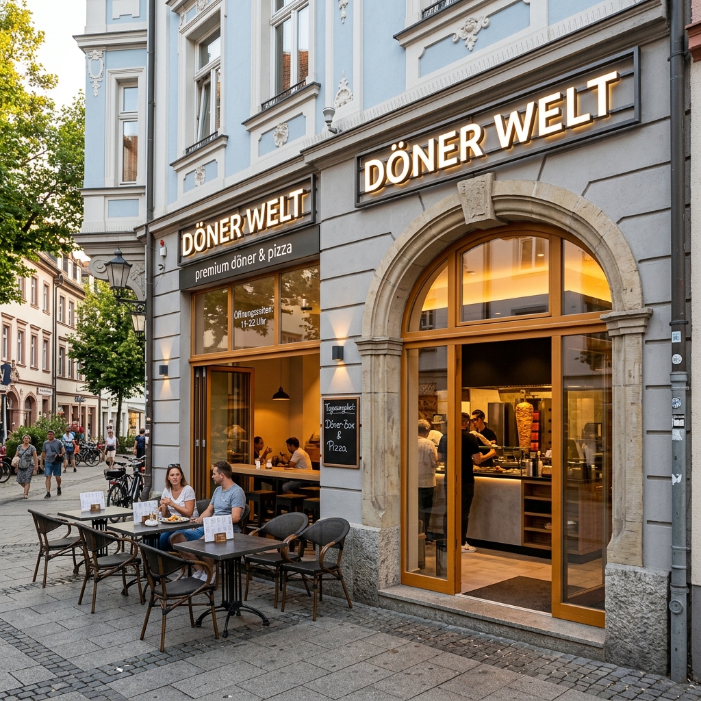 Döner Welt Kiel – Außenansicht